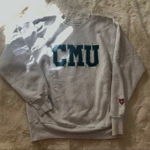 Vintage CMU Grey Crewneck